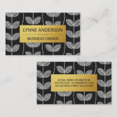 Carte De Visite Doodles de flamme (Devant / Derrière)