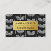 Carte De Visite Doodles de flamme (Devant)