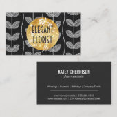 Carte De Visite Doodles de flamme (Devant / Derrière)