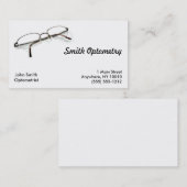 Carte de visite d'optométrie (Devant / Derrière)