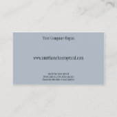 Carte de visite d'optométristes (Dos)