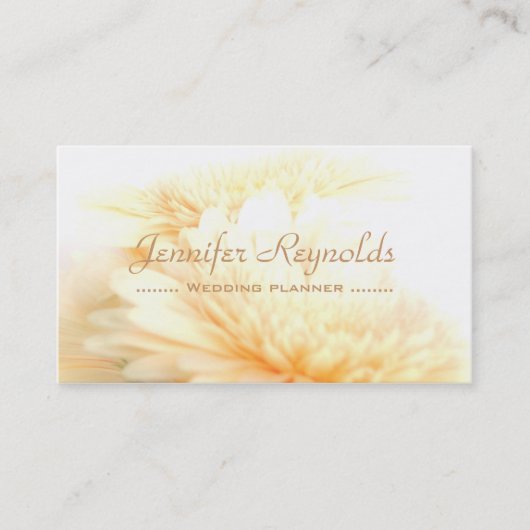 Carte de visite d'or (Devant)