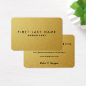 Carte de visite d'or (Bureau)