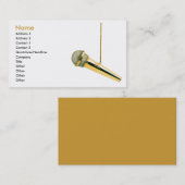Carte De Visite ♫ d'or de chant de ♫ (Devant / Derrière)