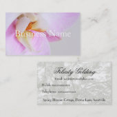 Carte de visite d'orchidée (Devant / Derrière)