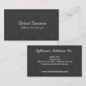 Carte de visite d'ordinateur (Devant / Derrière)