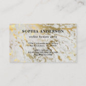 Carte de visite doré de luxe Foil Gold (Dos)