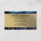 Carte de visite doré de luxe Foil Gold (Dos)