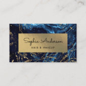 Carte de visite doré de luxe Foil Gold (Devant)