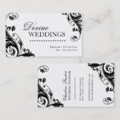 Carte de visite d'organisateur (Devant / Derrière)