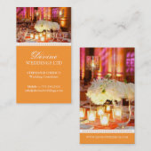 Carte de visite d'organisateur (Devant / Derrière)