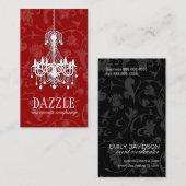 Carte de visite d'organisateur (Devant / Derrière)