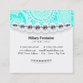 Carte de visite d'orthodontiste de dentiste (Dos)