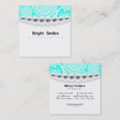 Carte de visite d'orthodontiste de dentiste (Devant / Derrière)