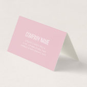 CARTE DE VISITE DOSSIER : CHERRY BLOSSOMS (Dos)