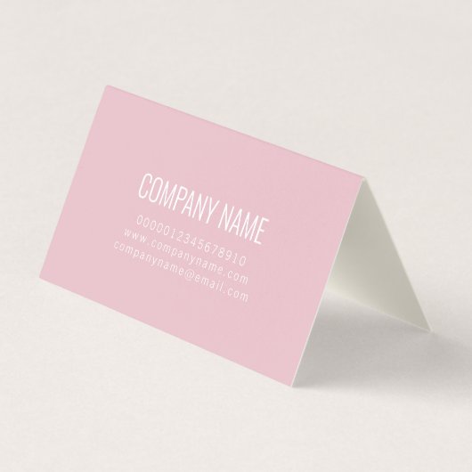 CARTE DE VISITE DOSSIER : CHERRY BLOSSOMS (Dos)