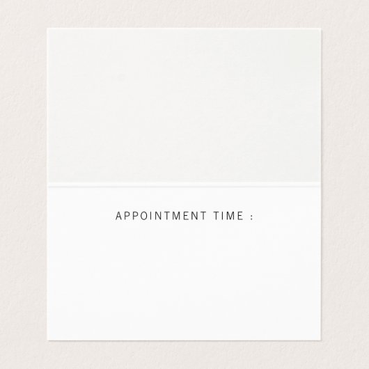 CARTE DE VISITE DOSSIER : CHERRY BLOSSOMS (Intérieur déplié)