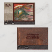 Carte De Visite Dossier d'art (Devant / Derrière)