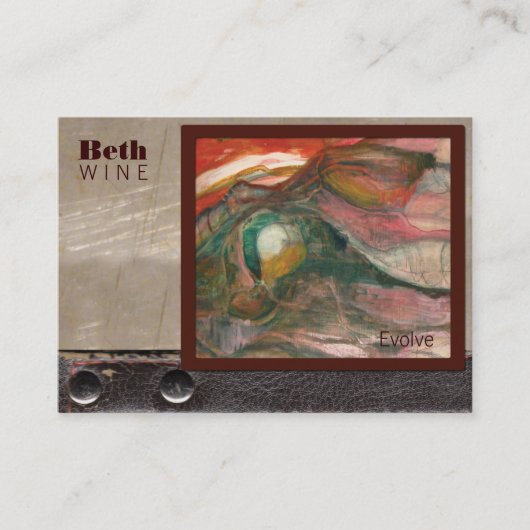 Carte De Visite Dossier d'art (Devant)