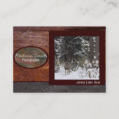 Carte De Visite Dossier de photographe (Devant)