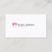 Carte de visite d'ostéopathie (Devant)