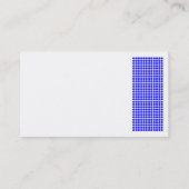 Carte De Visite Dot Motif - Bleu (Dos)
