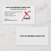 CARTE DE VISITE D'OTGC (Devant / Derrière)