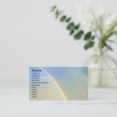 Carte De Visite Double arc-en-ciel l photographie (Debout devant)