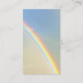 Carte De Visite Double arc-en-ciel l photographie (Dos)
