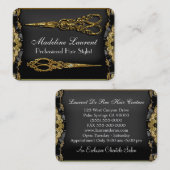 Carte De Visite Double ciseaux Sheikh Hazelhurst XV (Devant / Derrière)