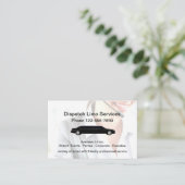 Carte De Visite Double service chic latéral de voiture de (Debout devant)