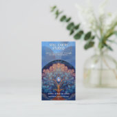 Carte De Visite Douce Radiance | Arbre de Vie (Debout devant)