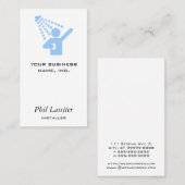 Carte De Visite Douche (Devant / Derrière)