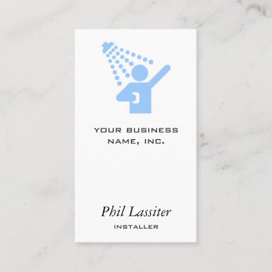 Carte De Visite Douche (Devant)