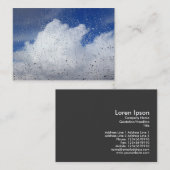 Carte De Visite Douches d'avril (Devant / Derrière)