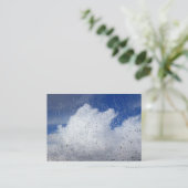 Carte De Visite Douches d'avril (Debout devant)