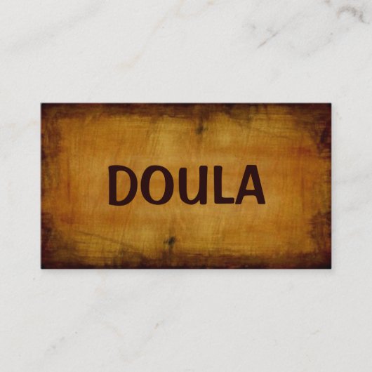 Carte de visite Doula Antique (Devant)
