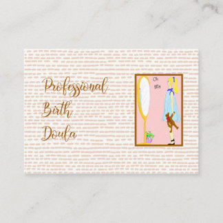 Carte De Visite Doula de naissance professionnelle