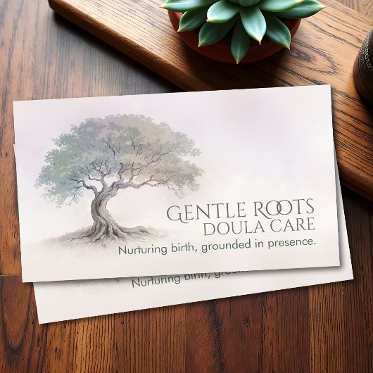 Carte De Visite Doula - Entraîneur de naissance - sage-femme - Chê