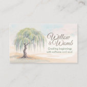 Carte De Visite Doula - Entraîneur de naissance - sage-femme - Wil (Devant)