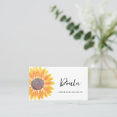 Carte De Visite Doula Floral (Debout devant)