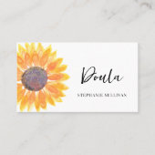 Carte De Visite Doula Floral (Devant)