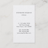 Carte De Visite Doula Grossesse (Dos)