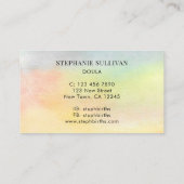 Carte De Visite Doula Midwoman (Dos)