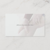 Carte De Visite Douleur dans le dos de la jambe (Dos)