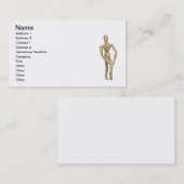 Carte De Visite Douleur de genou (Devant / Derrière)