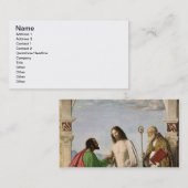 Carte De Visite Douter de Thomas avec St Magnus, c.1504-05 (Devant / Derrière)