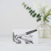 Carte de visite d'outils (Debout devant)