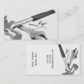 Carte de visite d'outils (Devant / Derrière)