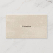 Carte de visite d'ouvrière couturière (Dos)